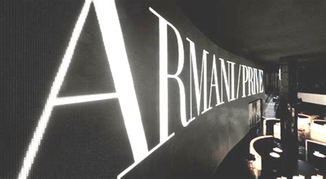 armani prive milan menu